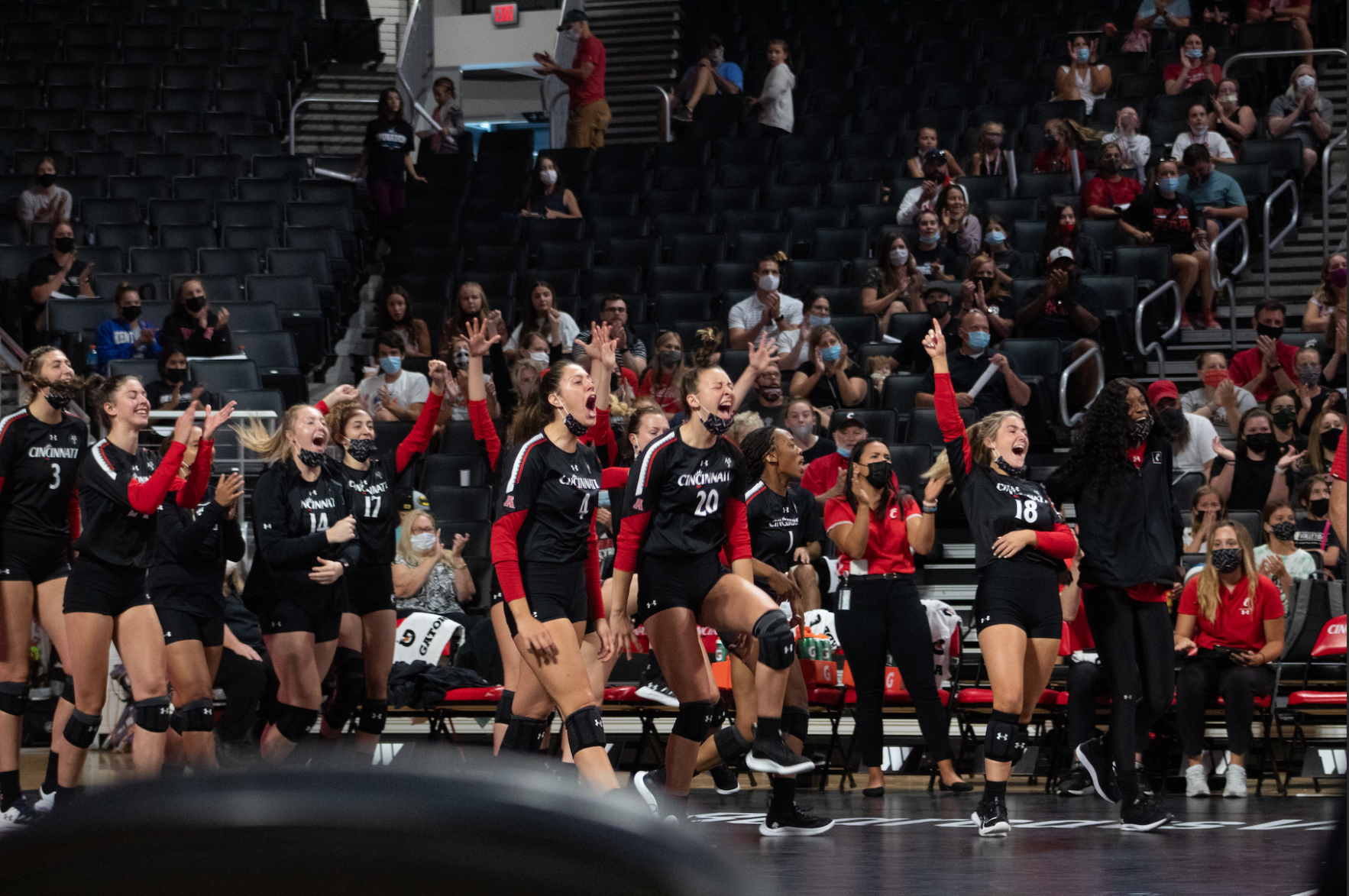 UC Volleyball vs Pittsburgh (1 of 2)